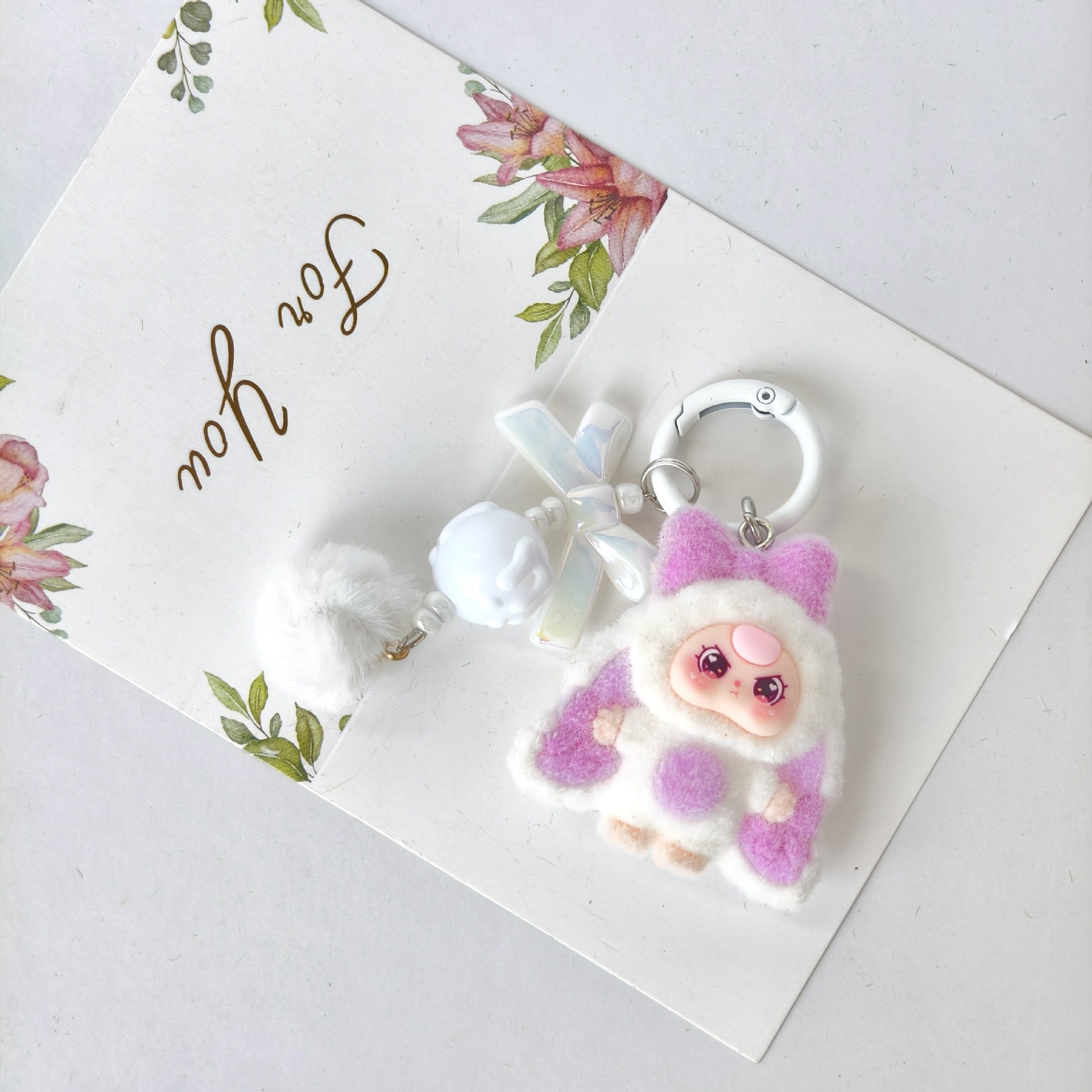 Wholesale Colorful cute cartoon Keychains