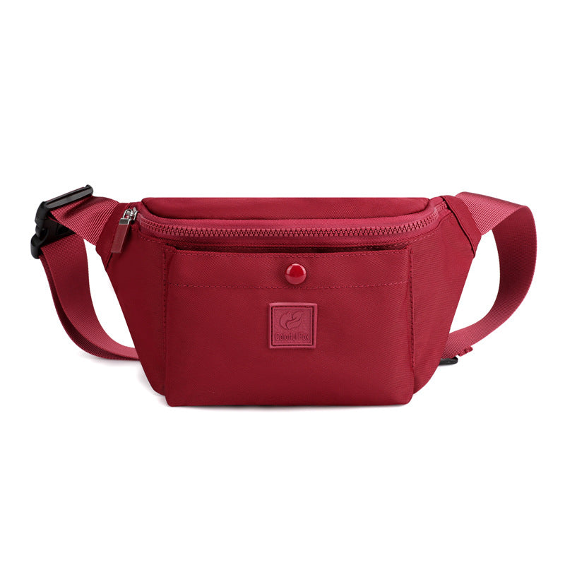Wholesale Simple Waterproof Nylon Waist Bag