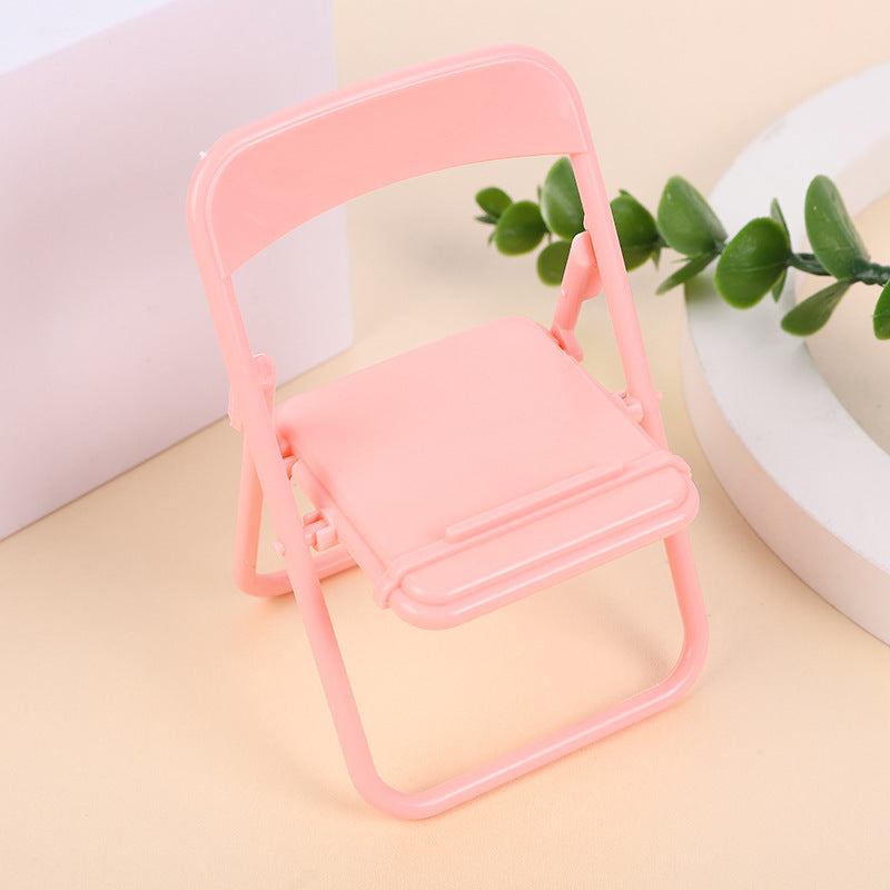 Wholesale Plastic Creative Chair Phone Stand Promotional Gift for Everyday Use