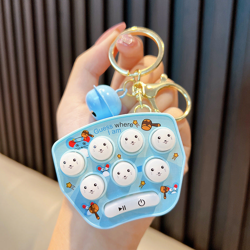 Wholesale Groundhog Game Machines, Decompression Toys, Plastic Keychains