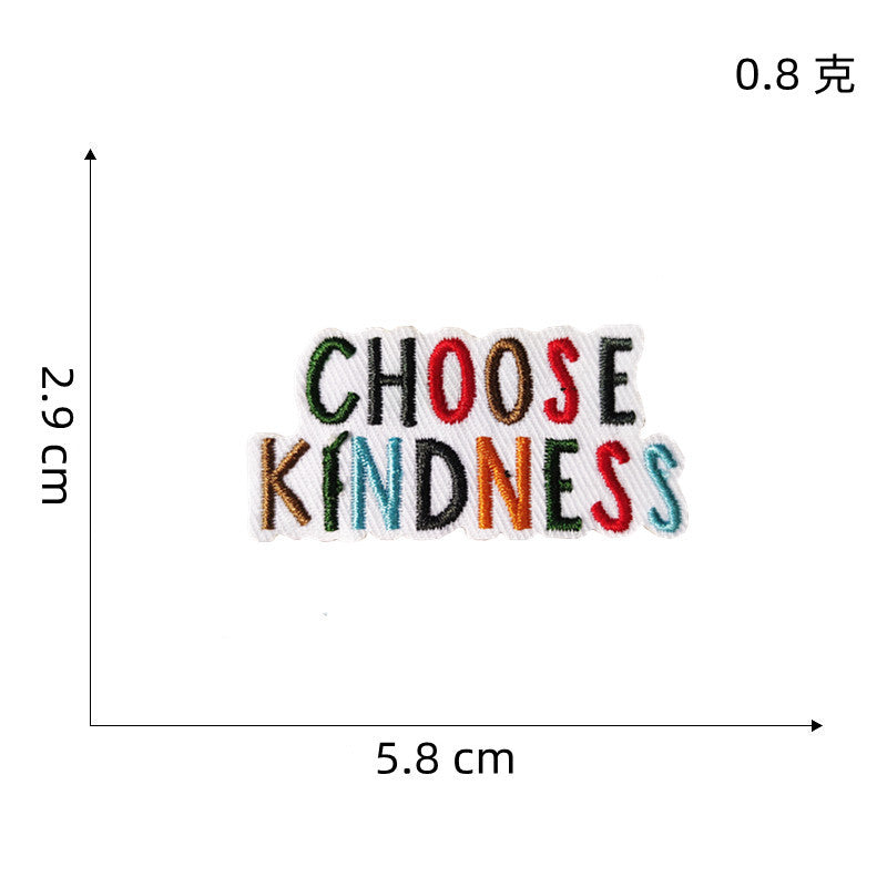 Wholesale Cartoon Cute  Embroidered  Multicolor Landscape Cloth DIY Patches