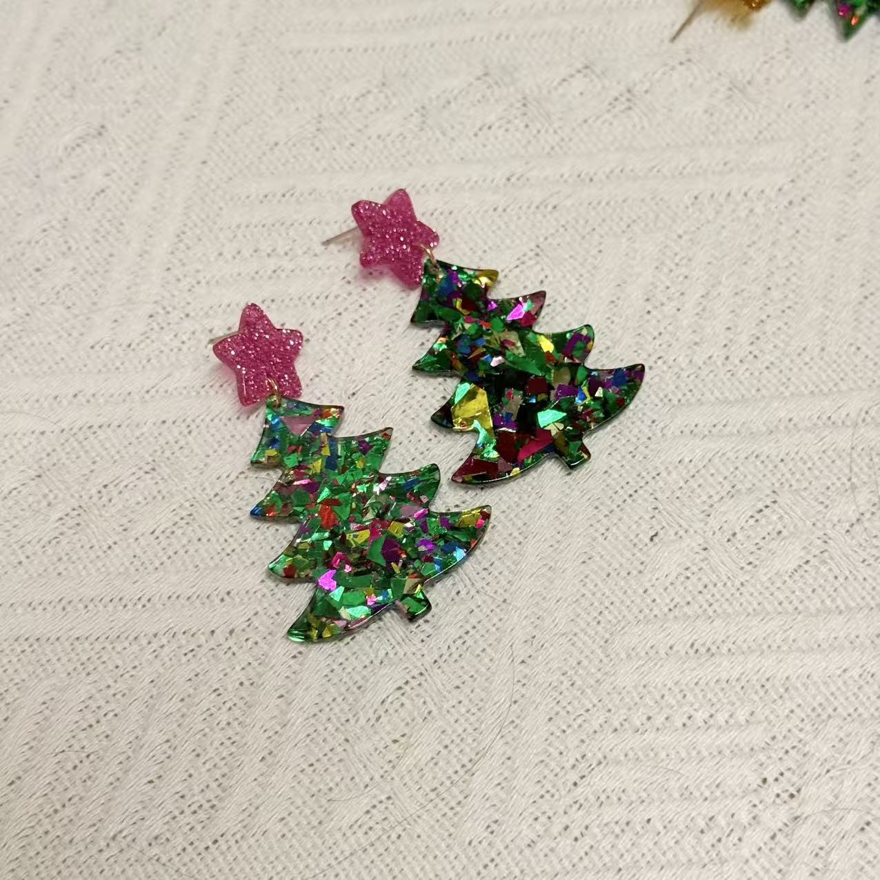 Wholesale Yellow Star Earrings