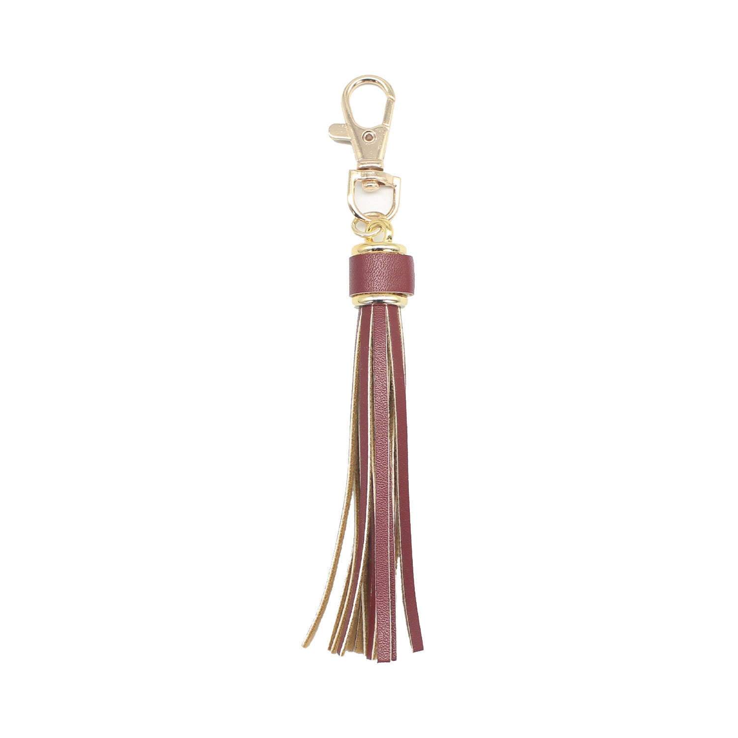 Wholesale Tassel Leather Braided Keychain