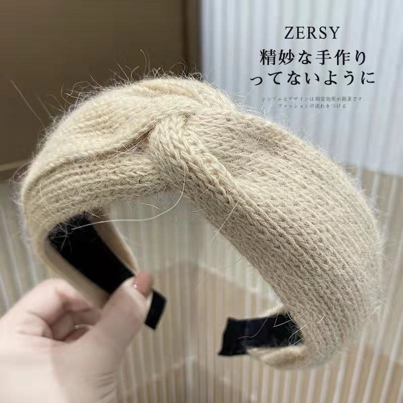 Wholesale Wool Wide Brim Autumn and Winter Hair Bands