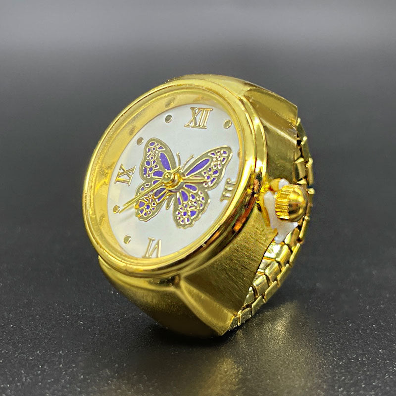 Wholesale 【Ring Watch】Mini Fashion Quartz Ring Watch