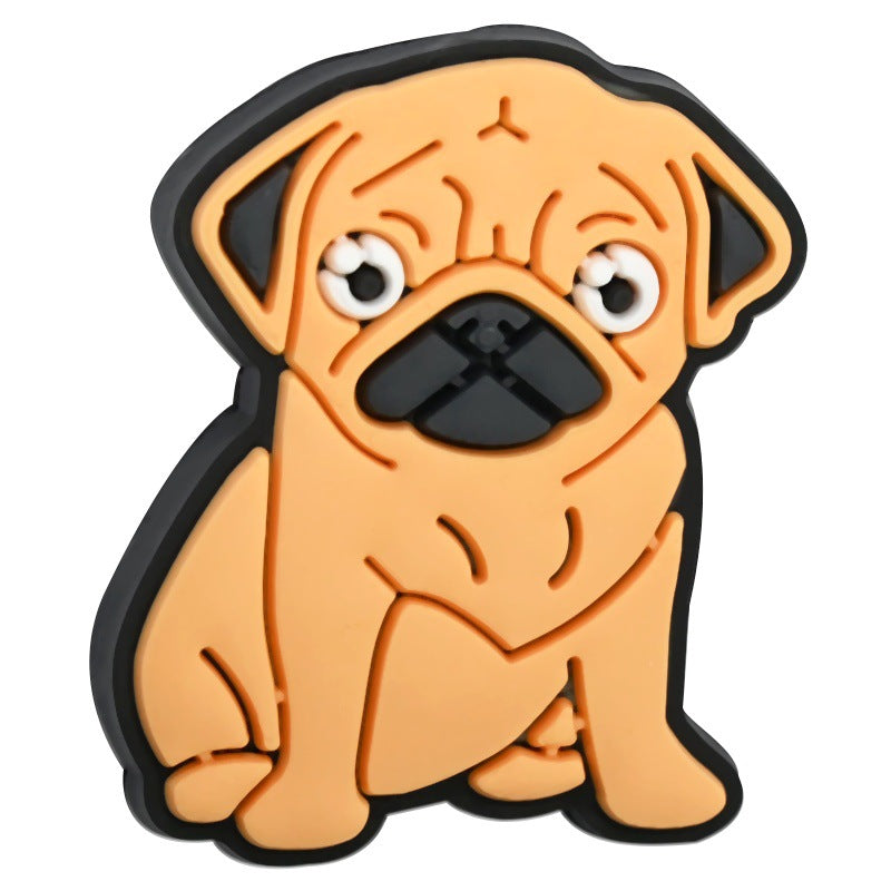 Wholesale   Random 100pcs/pack  Cute cartoon puppy beaded beads