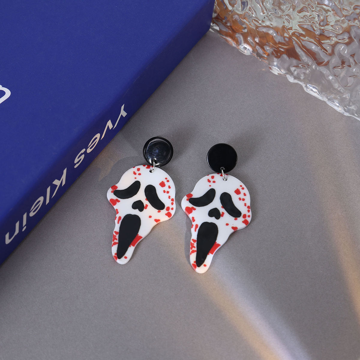 Wholesale  funny screaming ghost earrings