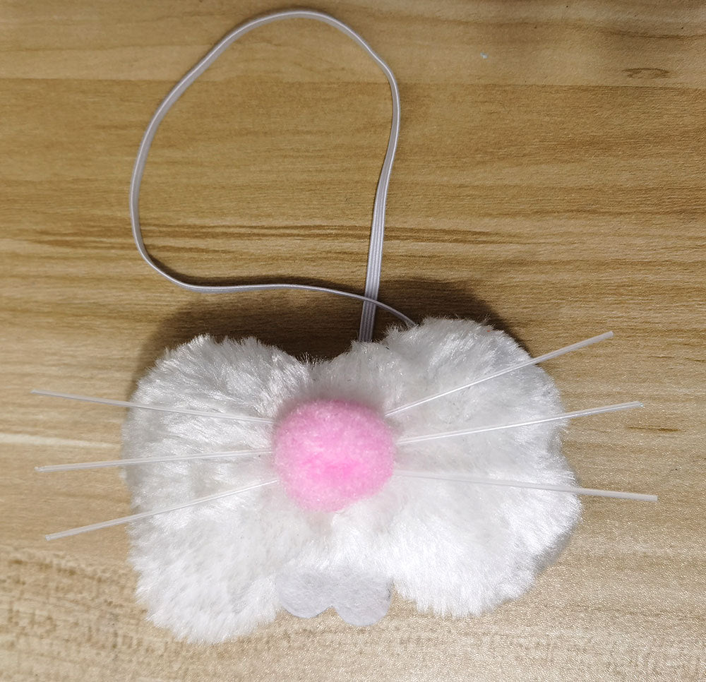 Wholesale Halloween Women Children's Performance Props Easter Cute Plush Rabbit Ear Headwear