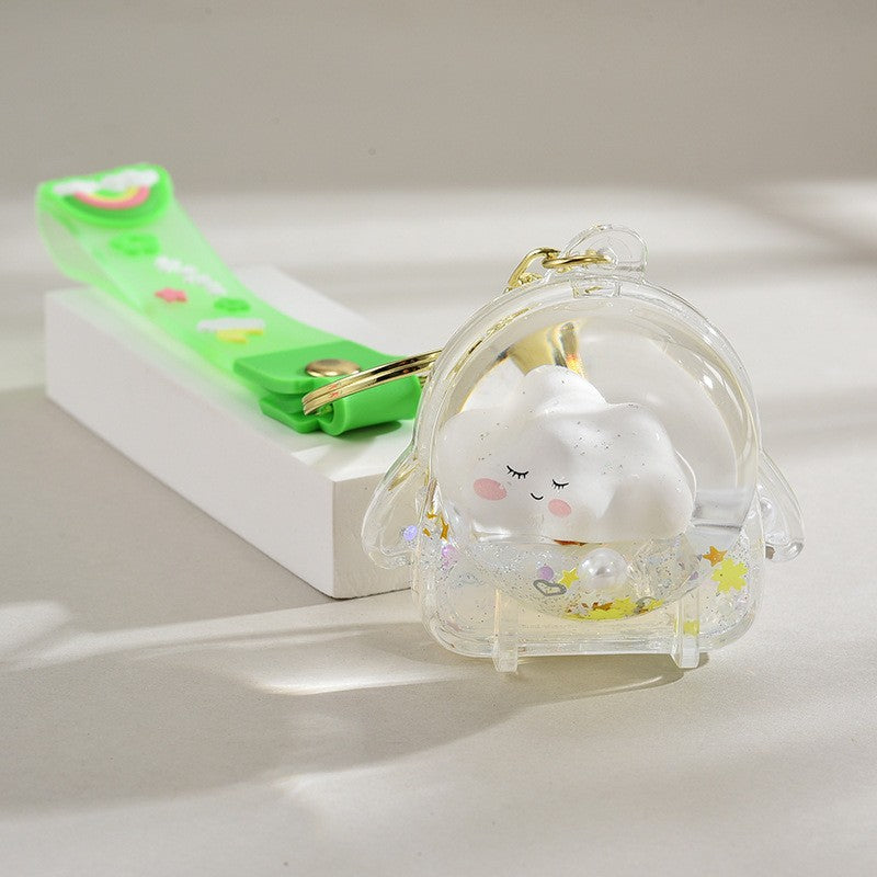 Wholesale Acrylic   Sand Keychain
