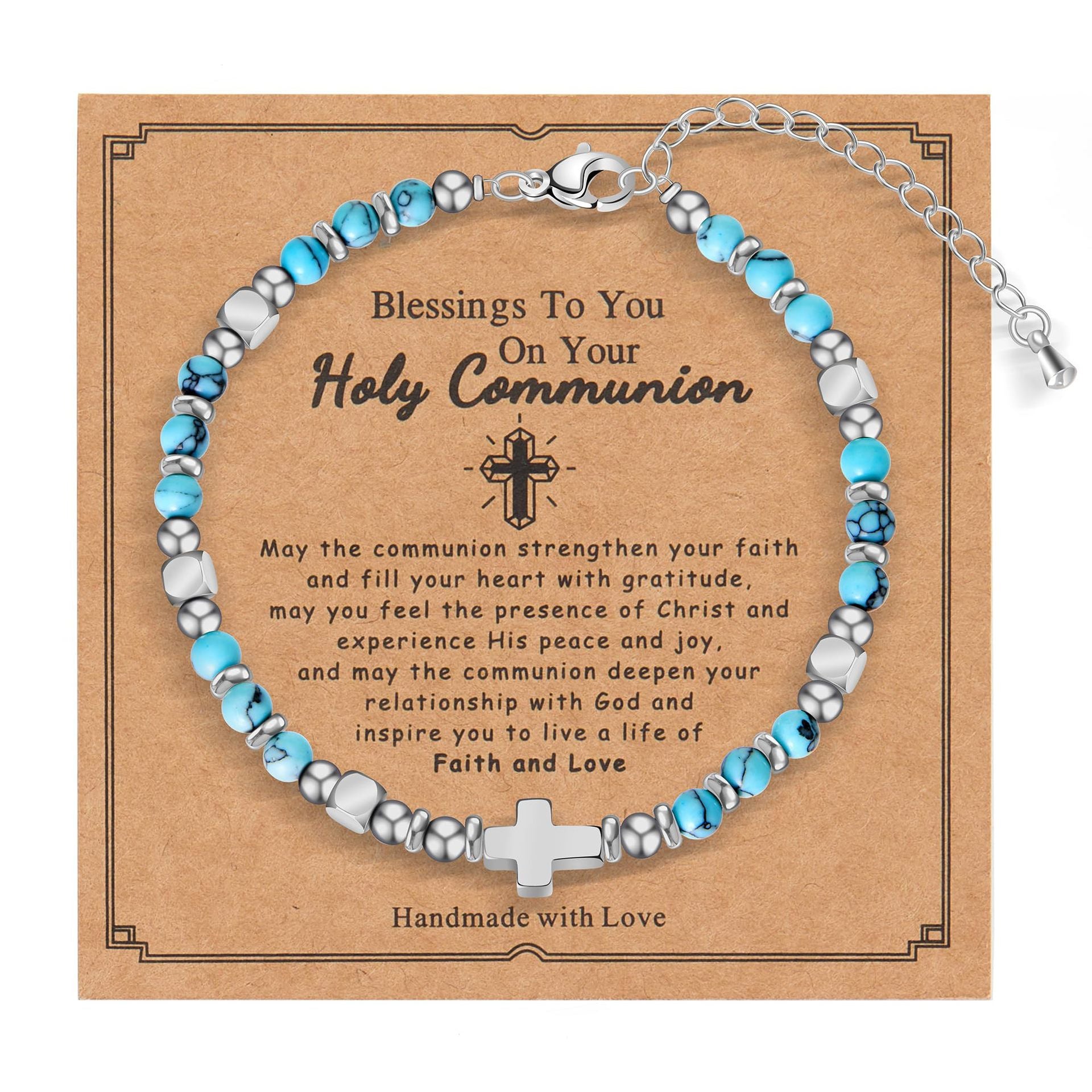 Wholesale  Easter Gift Pink Crystal Chain Cross Bracelet