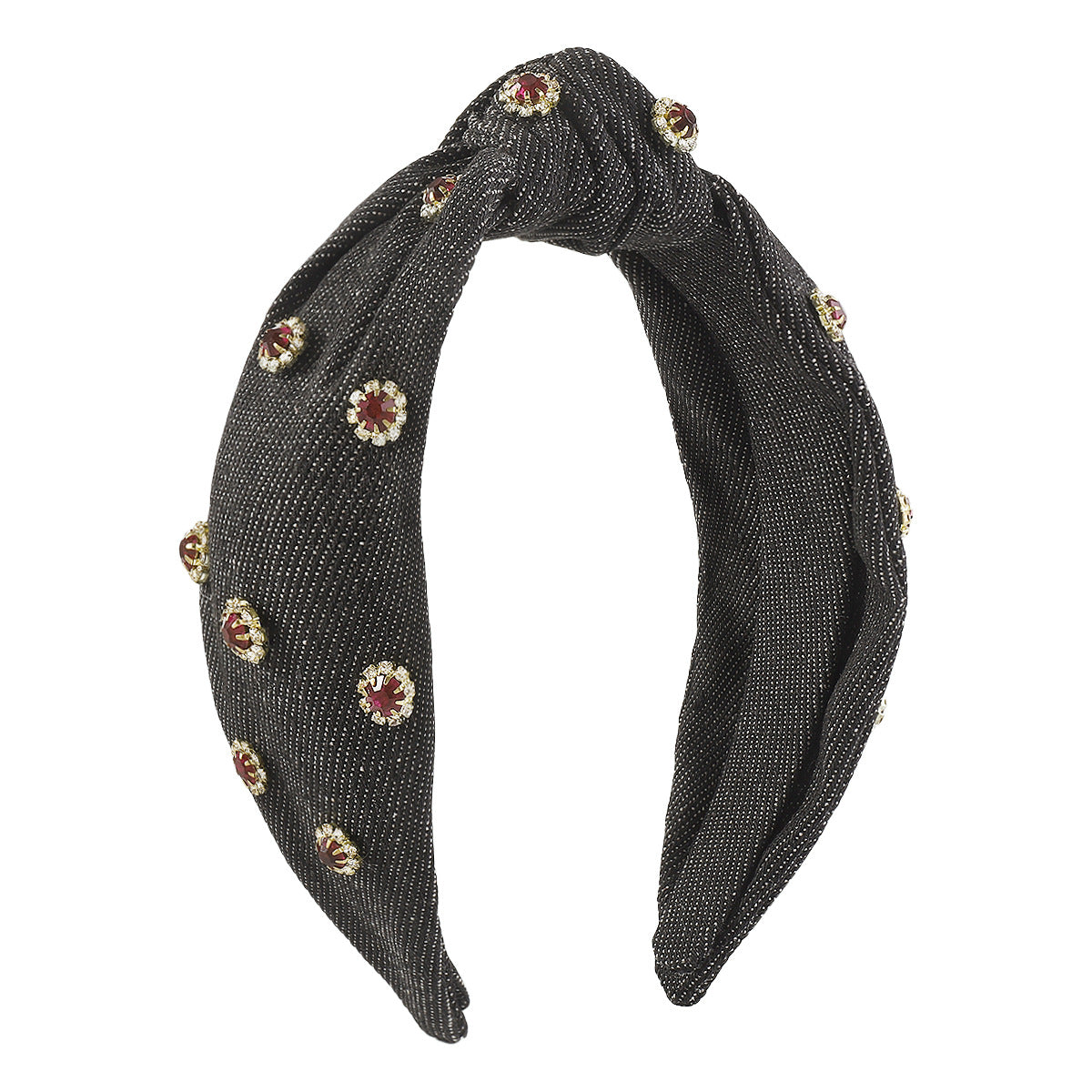 Wholesale Vintage Denim Fabric Headband