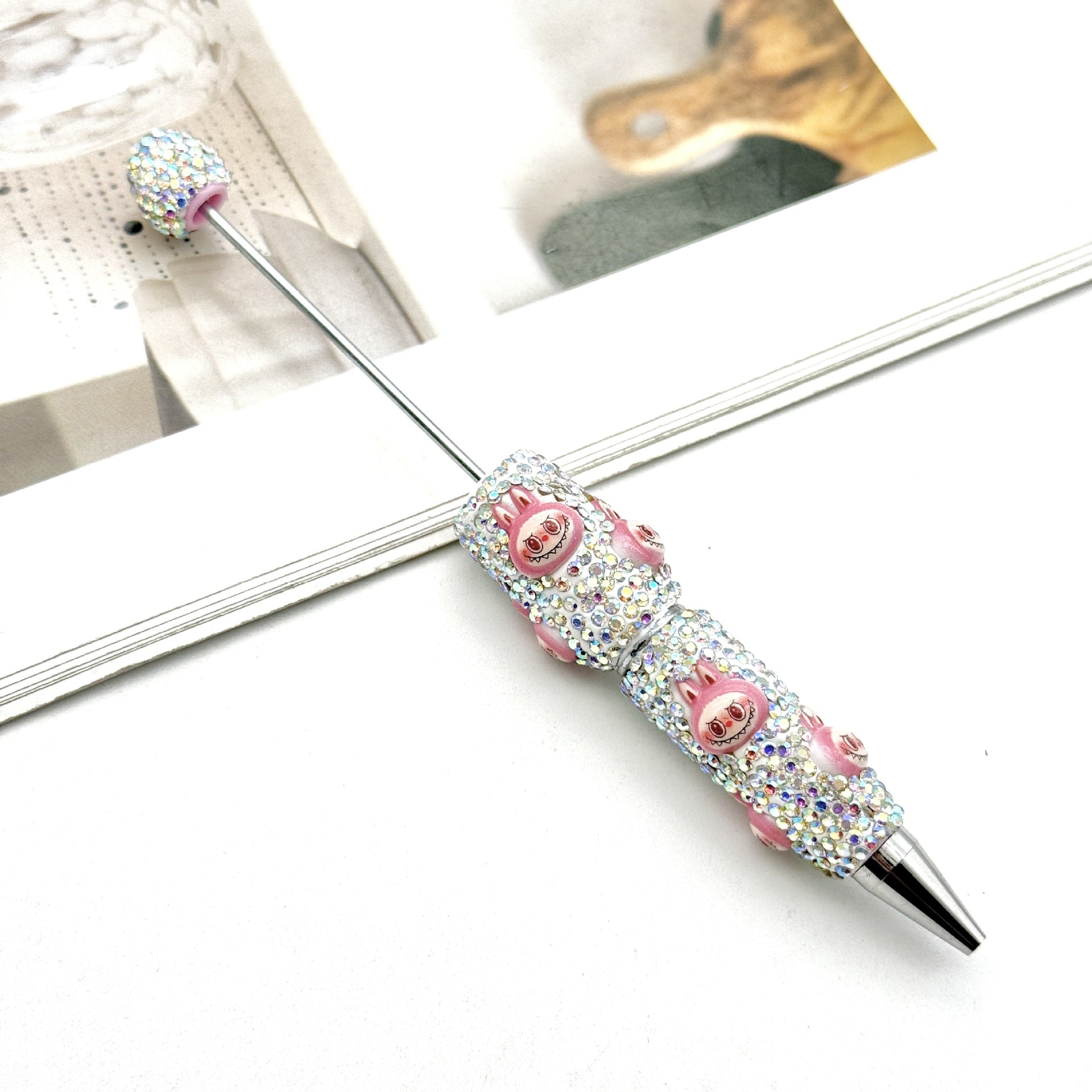 Wholesale Diamond cartoon beaded pen