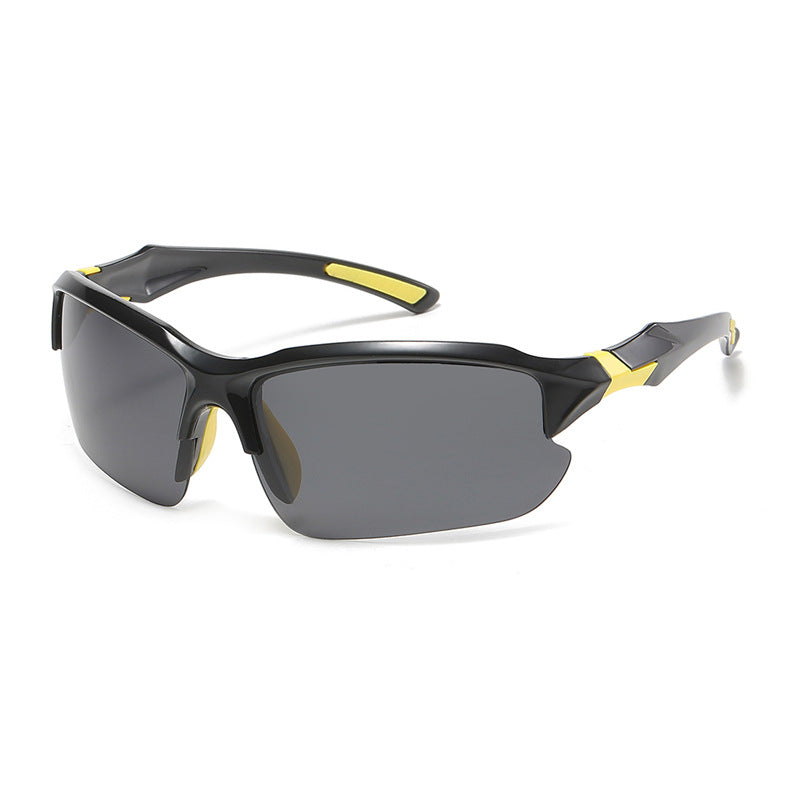 Wholesale PC Large Frame Connected Cycling Sunglasses