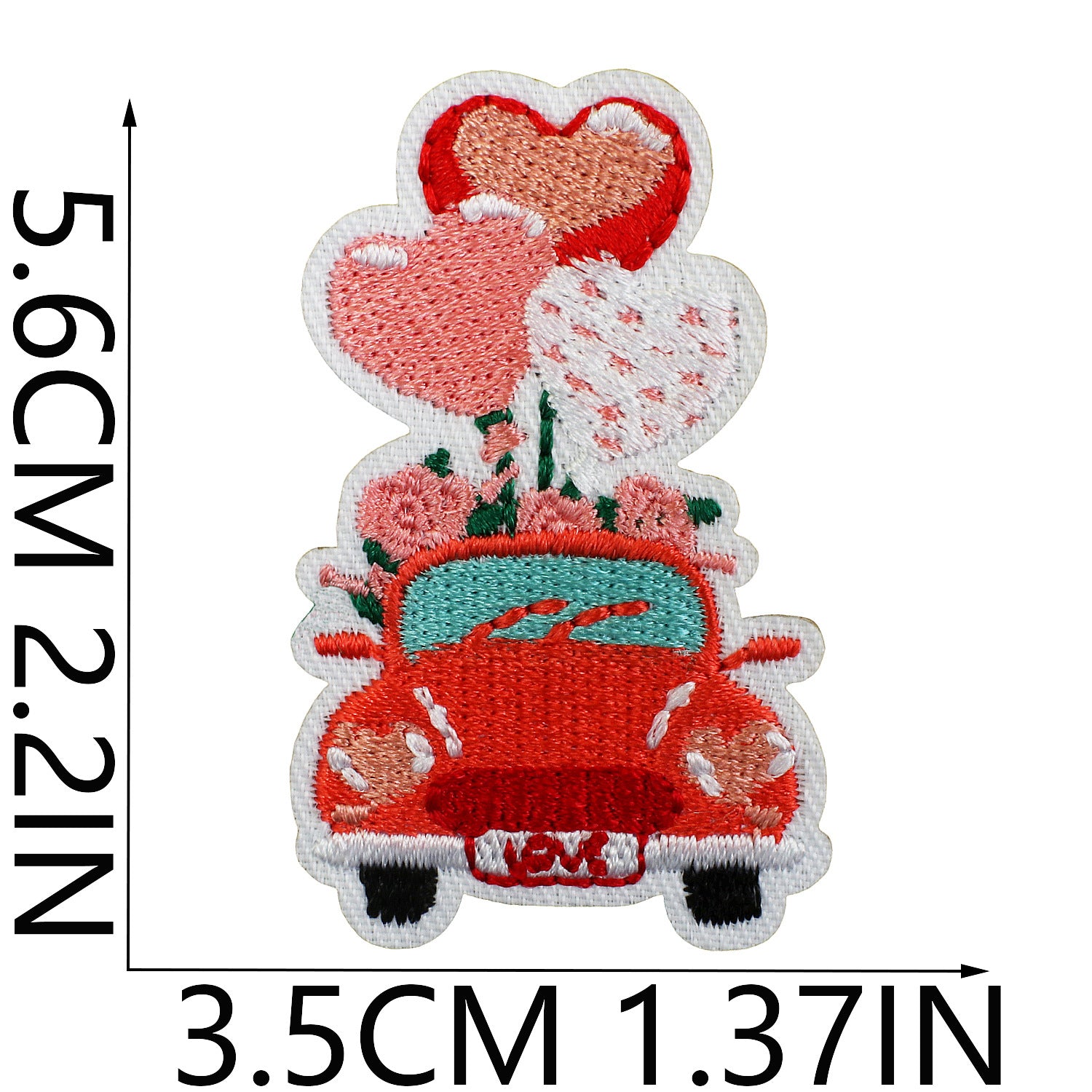 Wholesale Valentine's Day Bear Balloon Love Embroidery DIY Patches