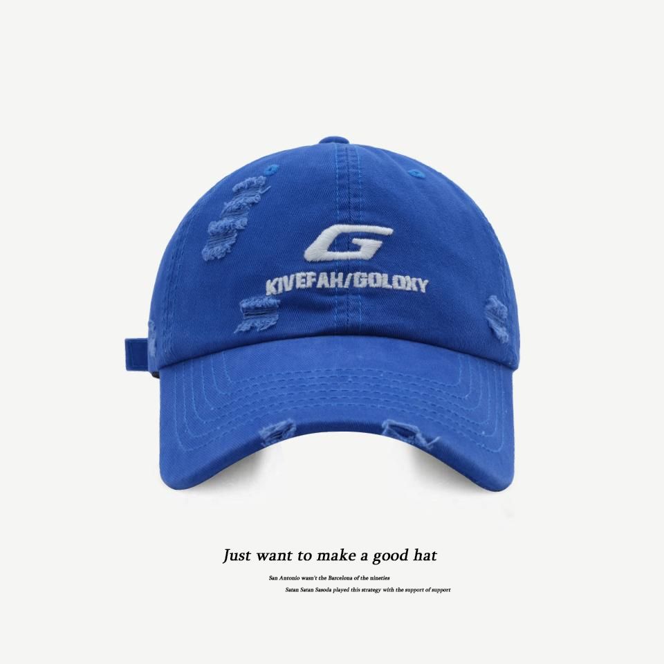 Wholesale Embroidered Hole G Letter All-match Baseball Cap