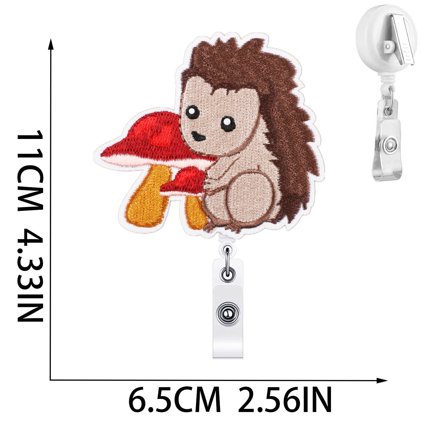 Wholesale Thanksgiving Embroidered Patch Set 15Pcs Pumpkin Hedgehog Maple Leaf Applique With Alligator Clip Polyester Stylish For Clothing