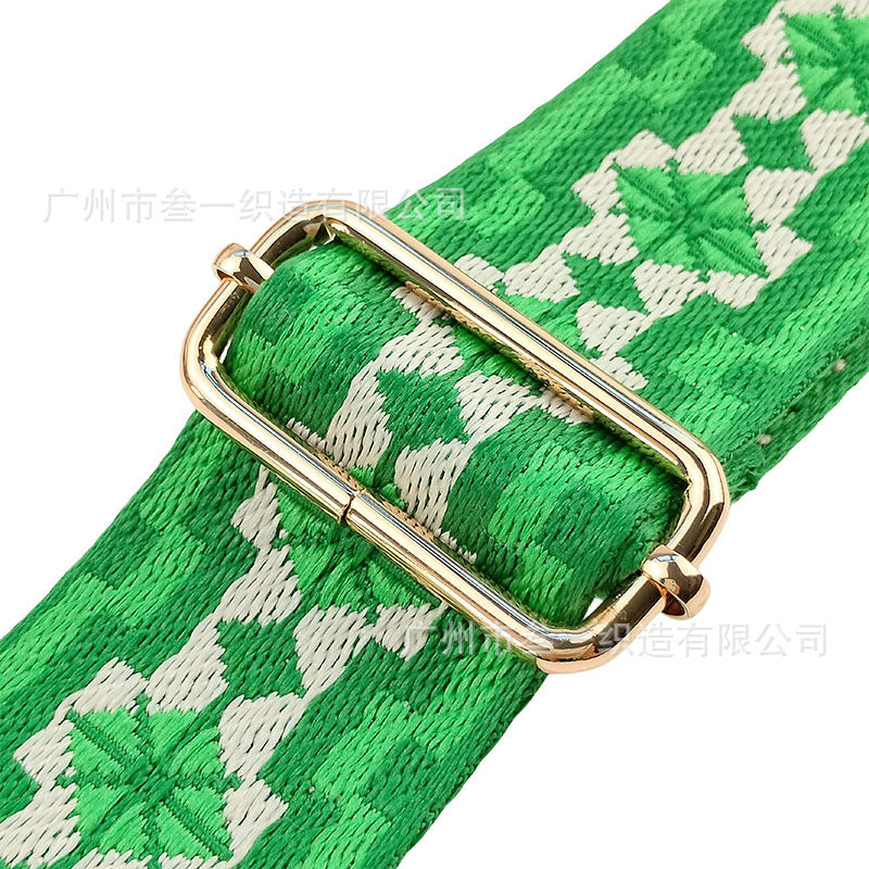 Wholesale Ethnic Style Crossbody Personalized Versatile Polyester Jacquard Adjustable Replacement Shoulder Strap