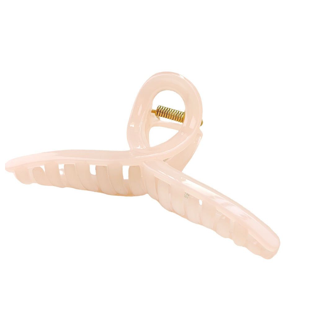 Wholesale Jelly Strap Cross Shark Clip Simple Fashion Back Head Hair Claw