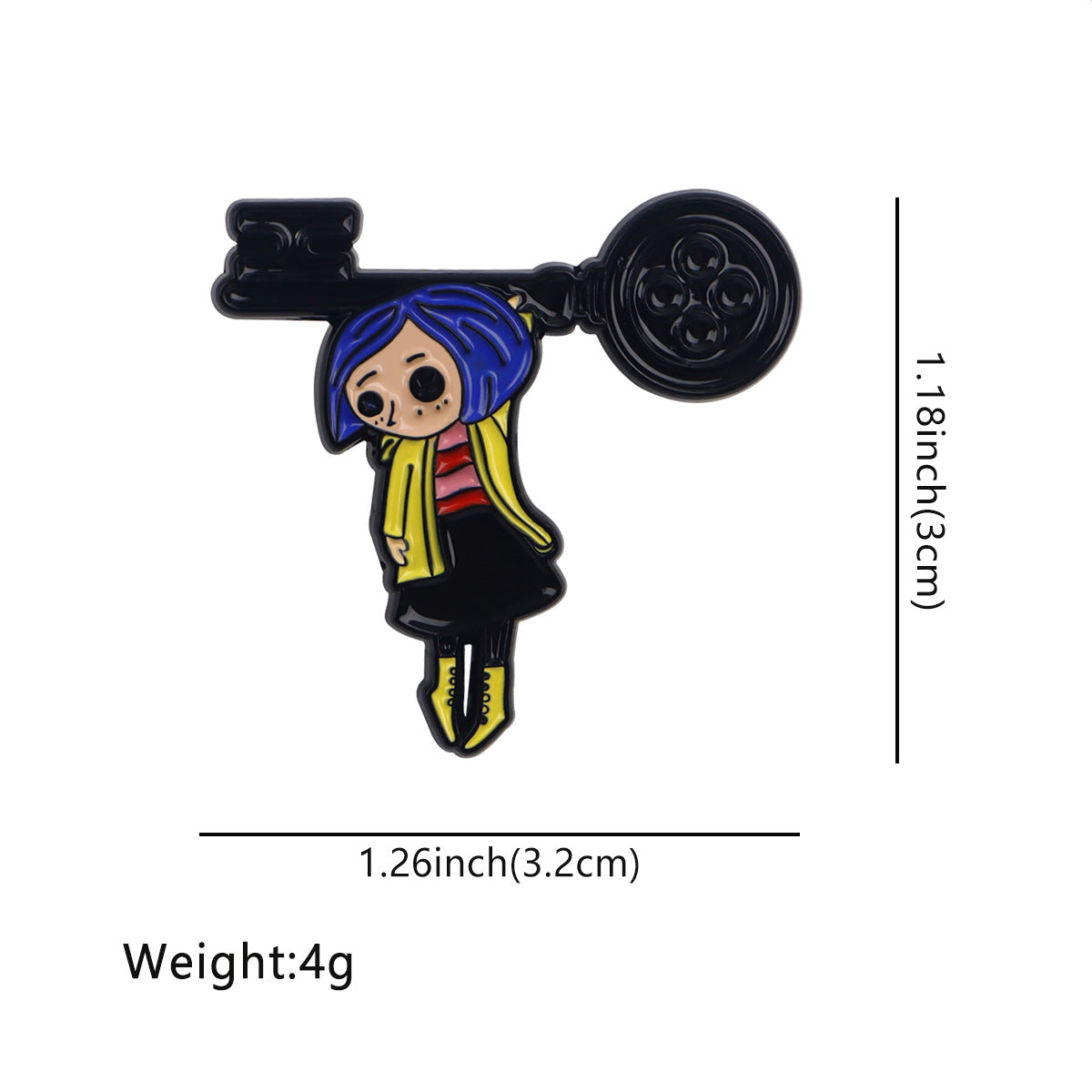 Wholesale Brooch cartoon metal badge clothing brooch accessories