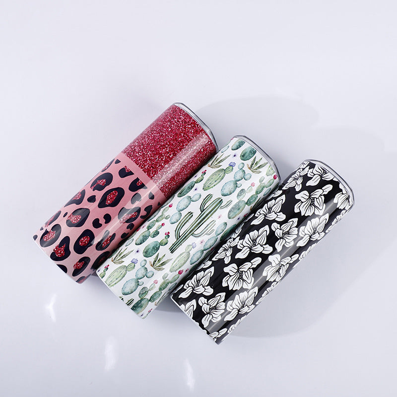 Wholesale Printed Thermos Cup Stainless Steel Cold 20oz Car Cup Convenient Cans