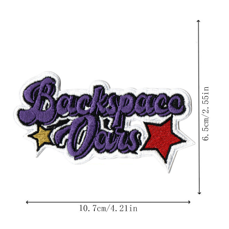 Wholesale Chic Embroidered Letter Patches Set Of 9 Decorative Accent For Coats And Everyday Use