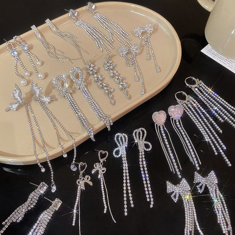 Wholesale Long Tassel Earrings