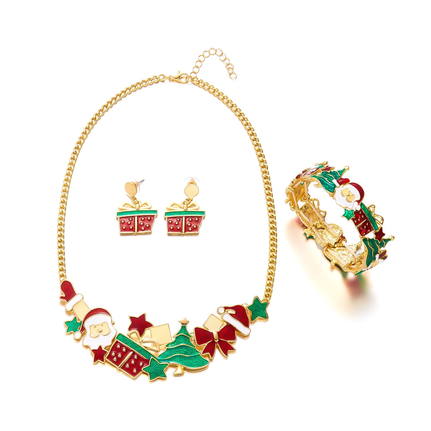 Wholesale  Christmas Tree Jewelry Set