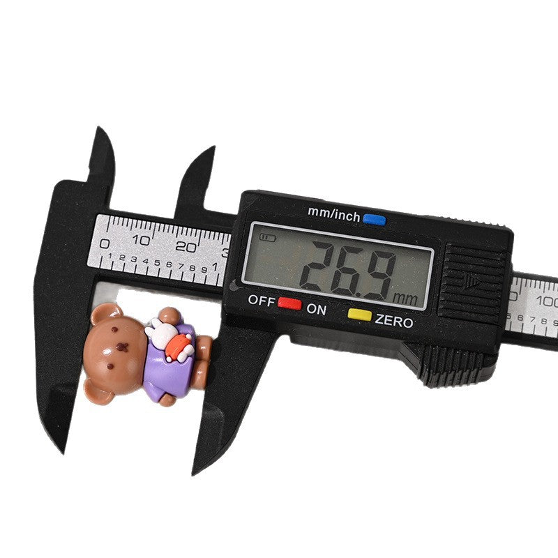 Wholesale 10pcs Cute colored cartoon 3D Focal Beads