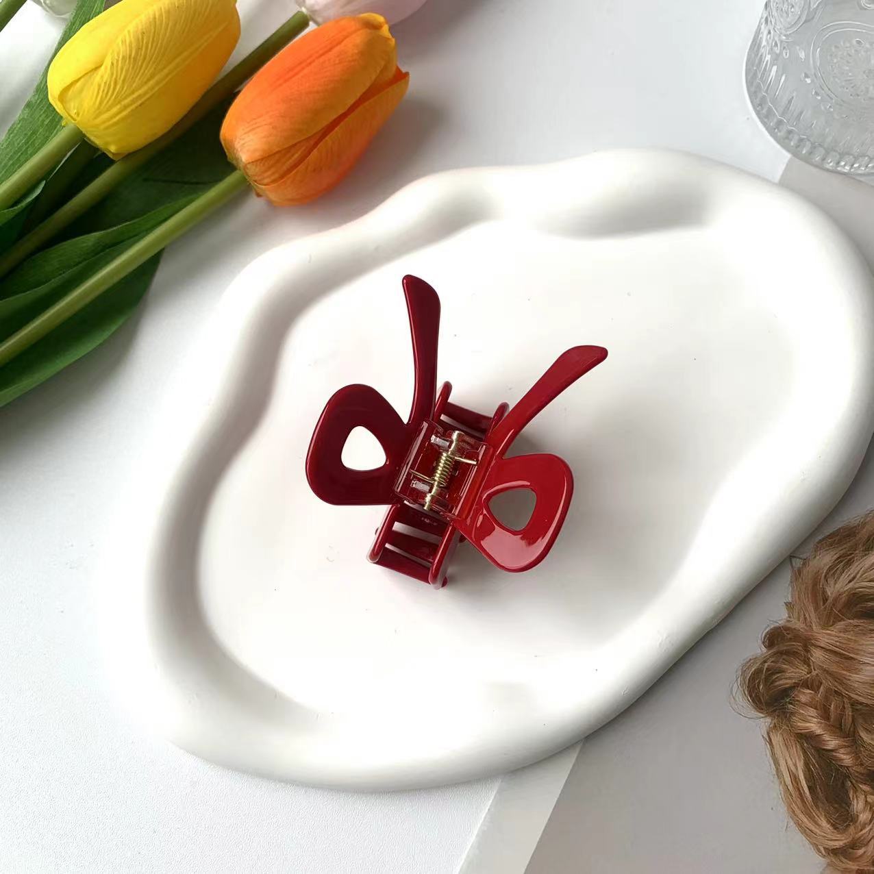 Wholesale Tanabata Valentine's Day Fashion Back Head Shark Clip for Women