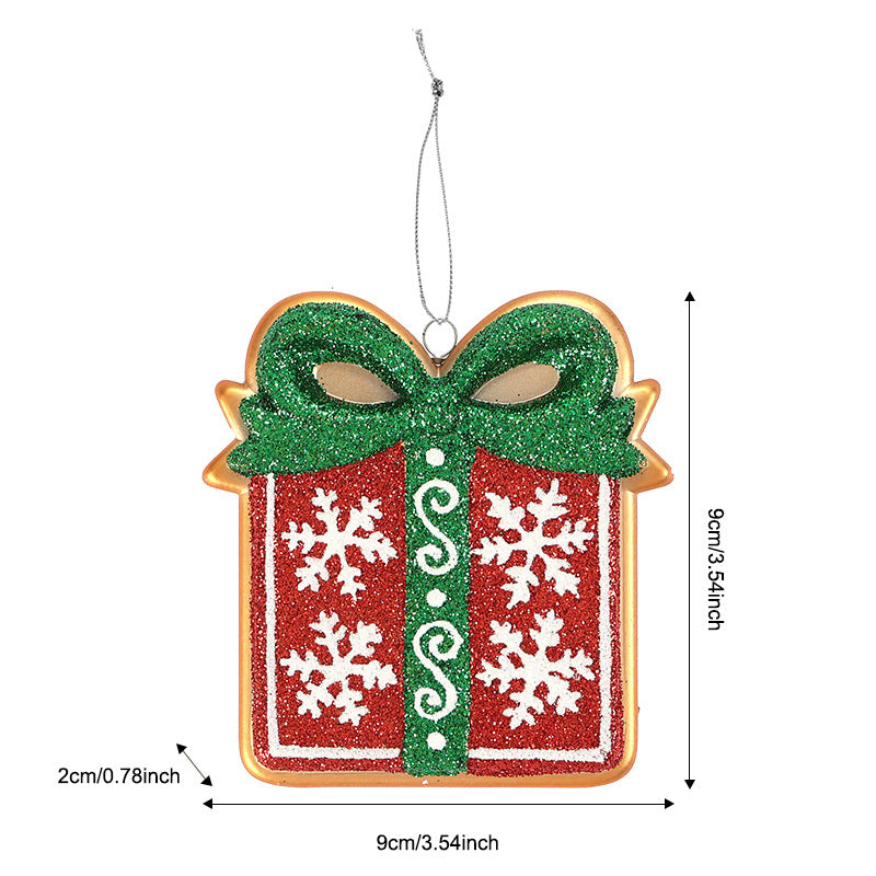 Wholesale Christmas decorative ornaments 3D snowflake bows