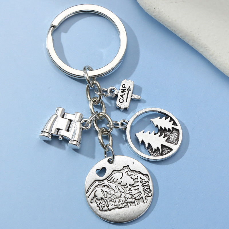 Wholesale 10PCS Metal Medical School Bag Keychain