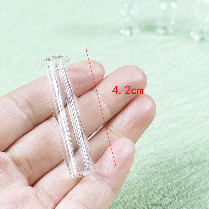 Wholesale 10pcs Doll House dollhouse Simulation Scene Furniture Ornaments Mini Micro Glass Bottle Small Accessories Crafts