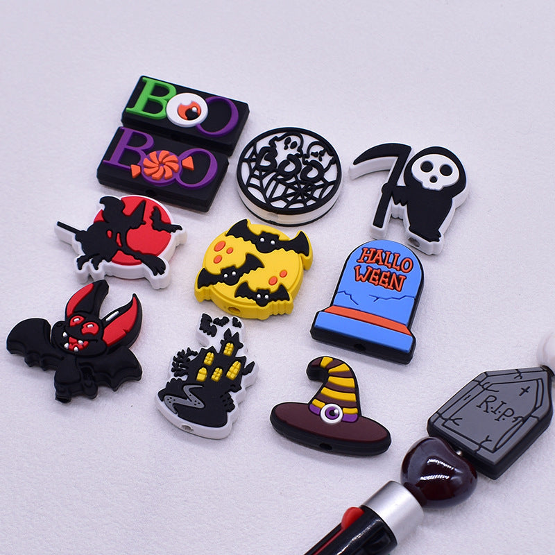 Wholesale Random 100pcs/pack Cartoon Beads   Focal Beads