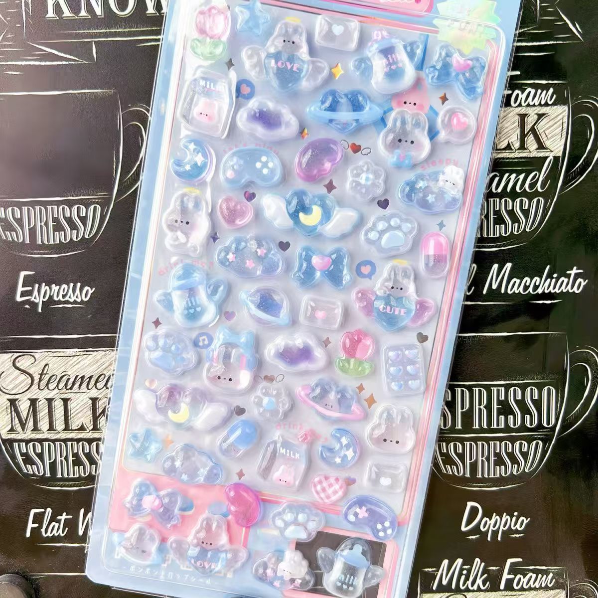 Wholesale Ocean Planet Cartoon Cute Animal 3D Stickers OLY Exclusive