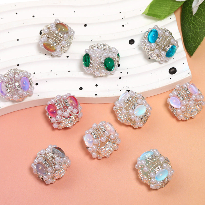 Wholesale Rose Water Diamond Beads Crystal Beads