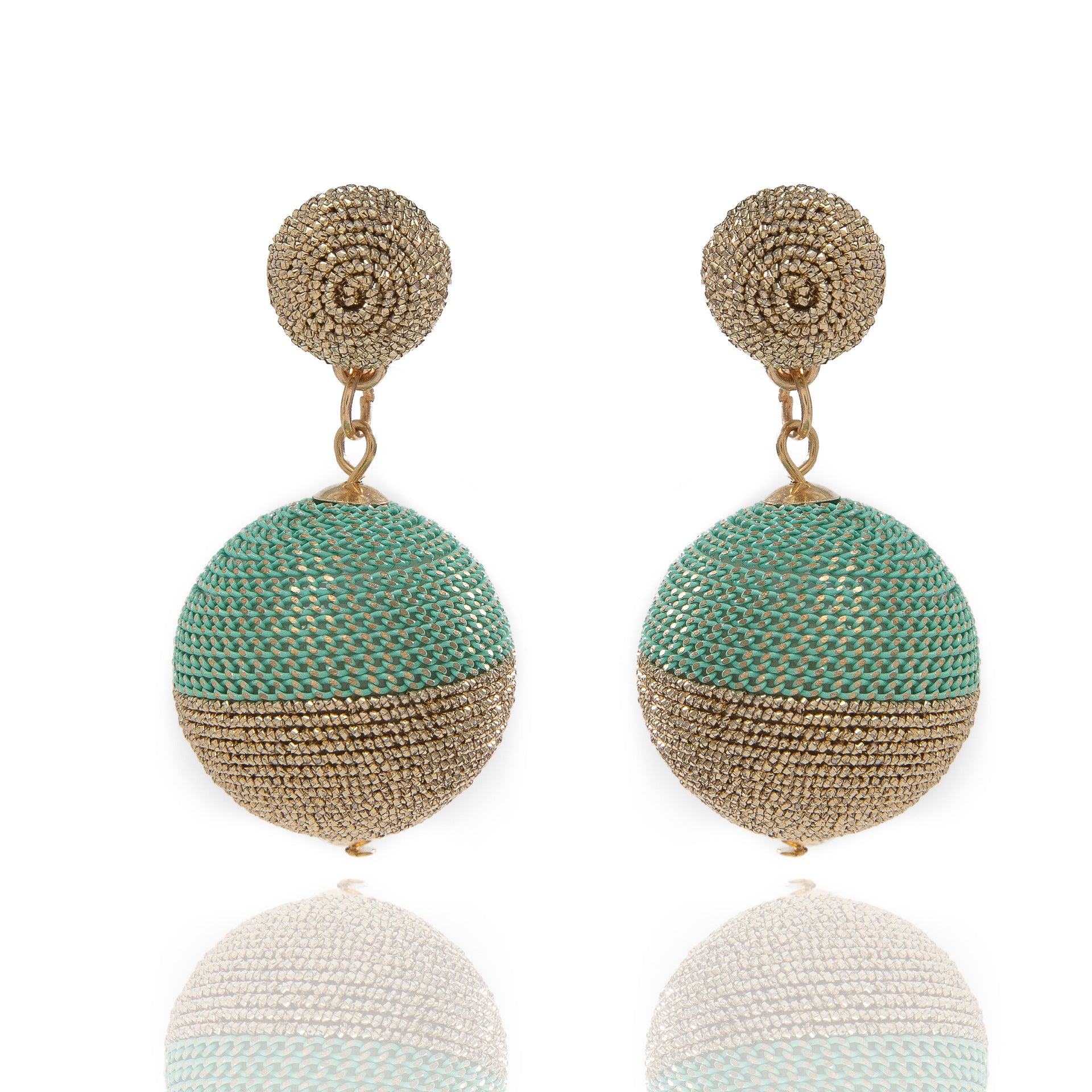 Wholesale Spherical Color Matching Fashionable Versatile Ladies Earrings