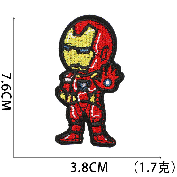 Wholesale Polyester Cartoon Embroidered Patch Iron On Dinosaur Badge For Clothing OLY Exclusive