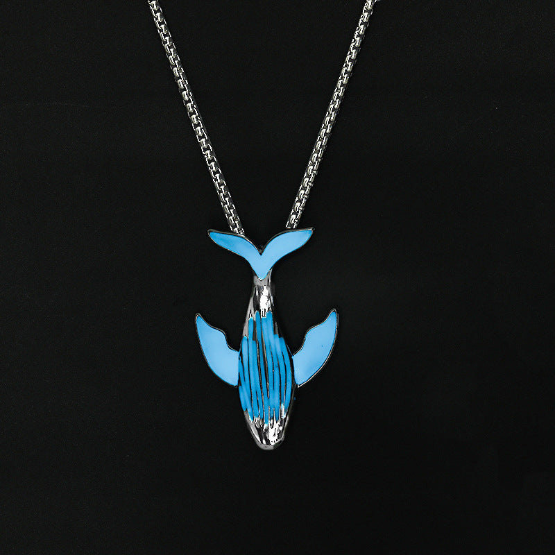 Wholesale Whale' s Fall  All Things Live Luminous Necklace