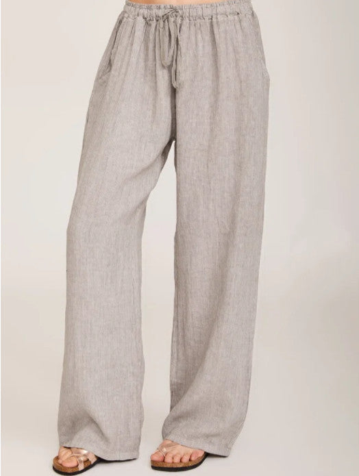 Wholesale Loose Cotton and Linen Casual Trousers Women