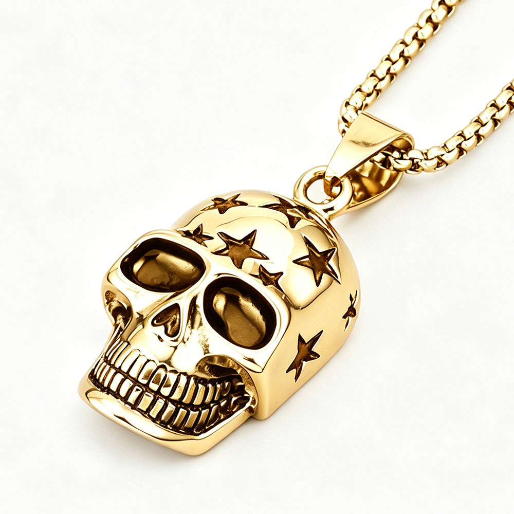 Wholesale Hip Hop Geometric Pendant Necklace Silver Tone Electroplated Alloy Unisex Street Fashion Jewelry Accessory