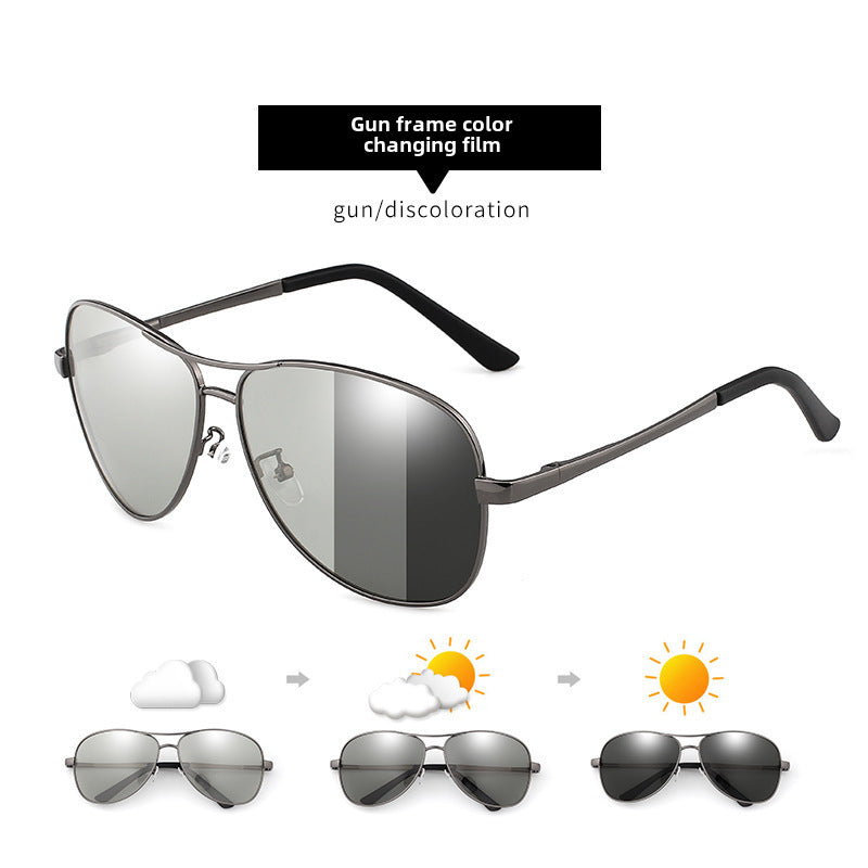 Wholesale Color Changing Night Vision Polarized Sunglasses