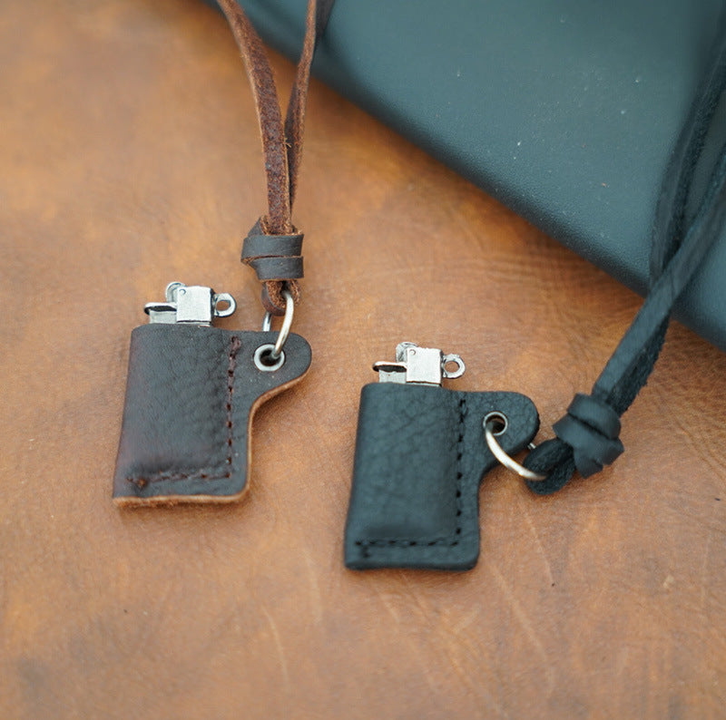 Wholesale Vintage Alloy Cowhide Rope Necklaces