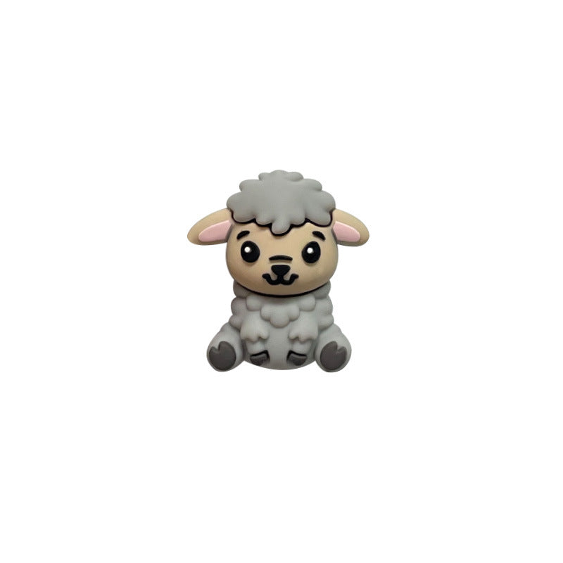 Wholesale 3D Cartoon Animal Silicone Beads