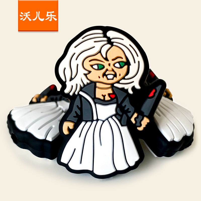 Wholesale 10pcs/pack horror silicone beads