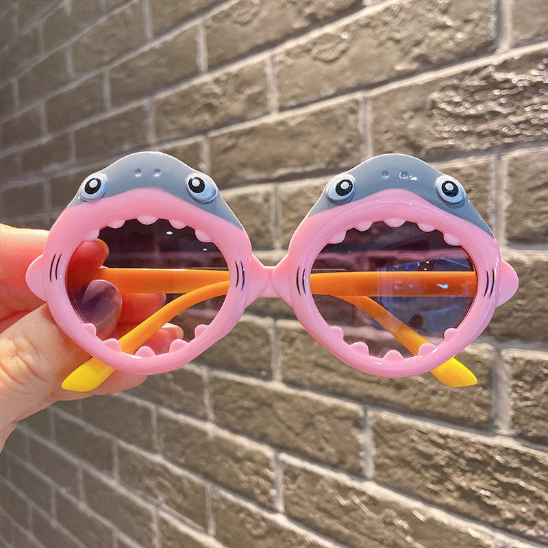 Wholesale Cartoon Baby Shark Kids Sunglasses