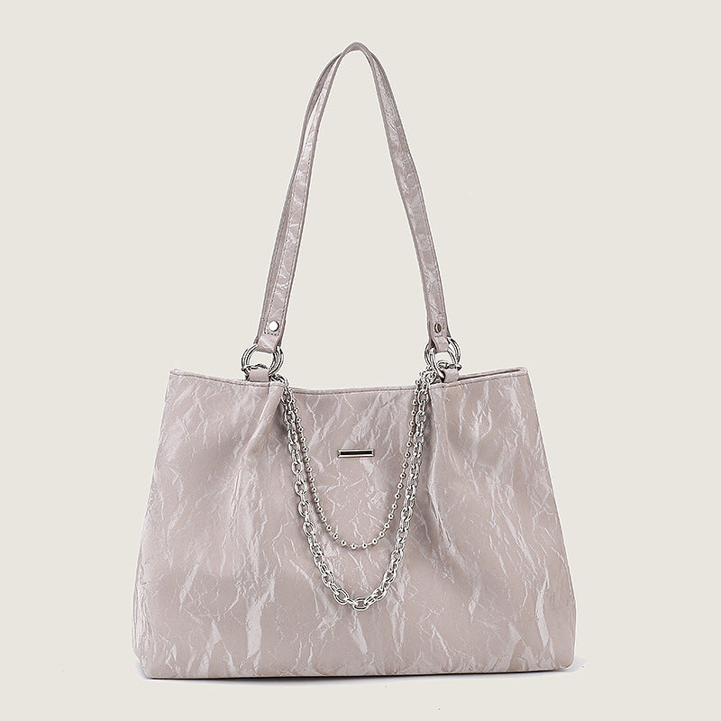 Wholesale 2023 Autumn and Winter PU Shoulder Large Capacity Bag