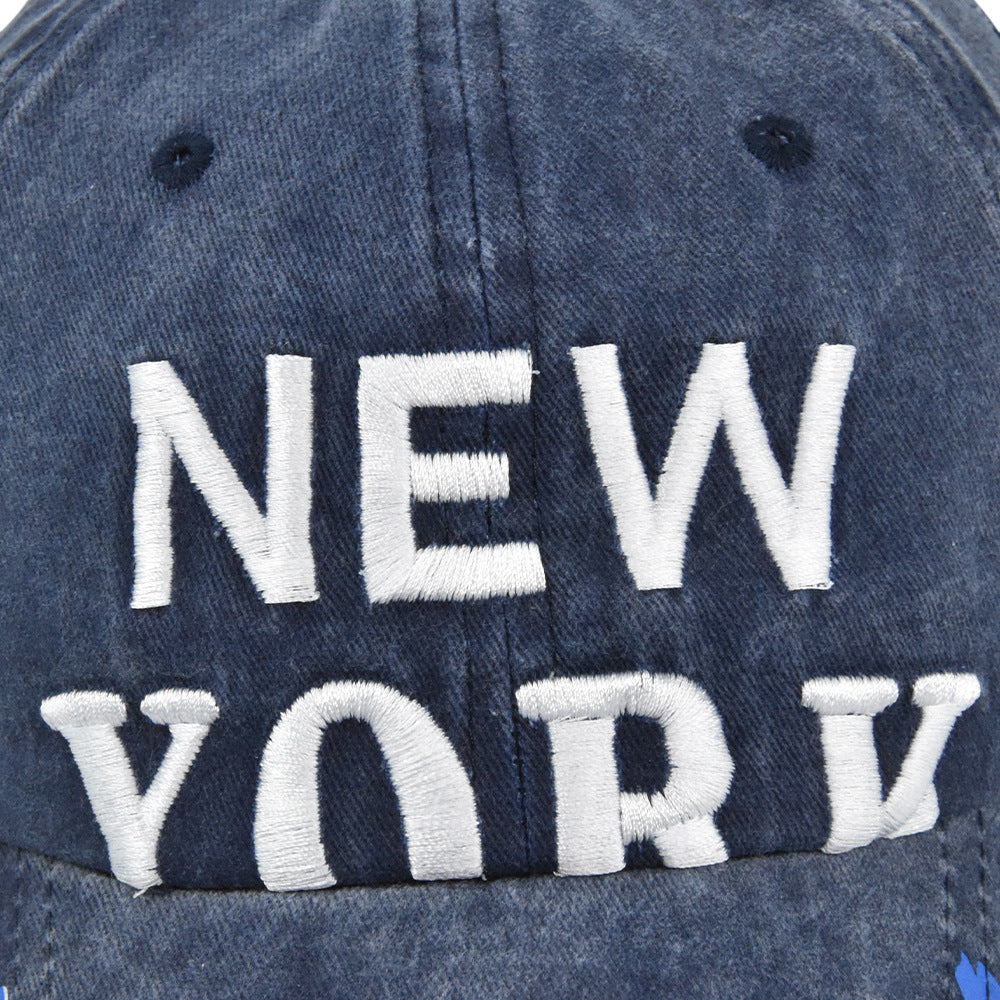 Gorra de béisbol bordada de algodón al por mayor