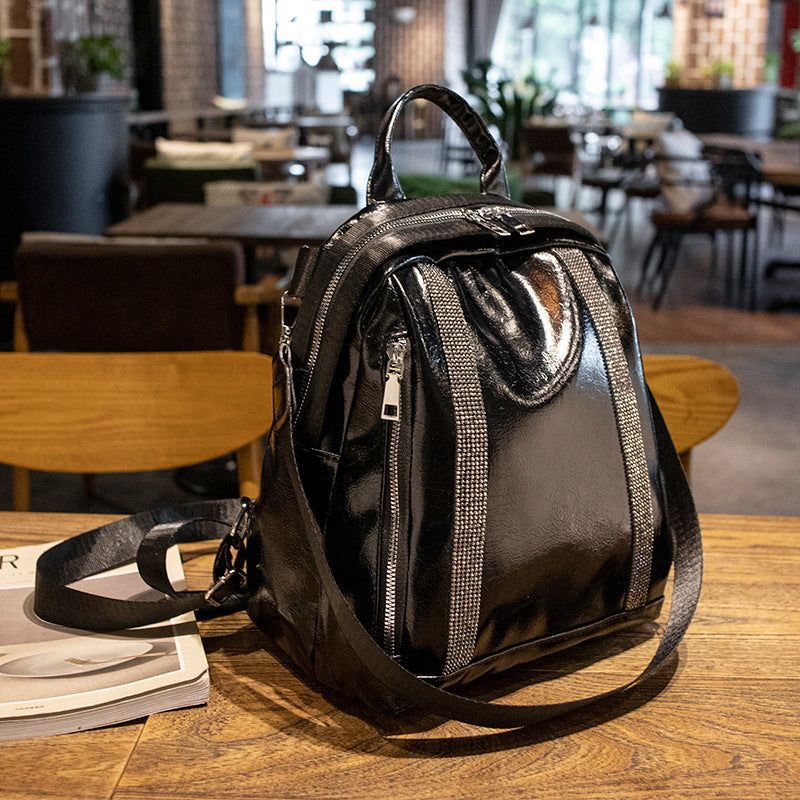 Wholesale Leisure Multifunctional Backpack Soft Leather