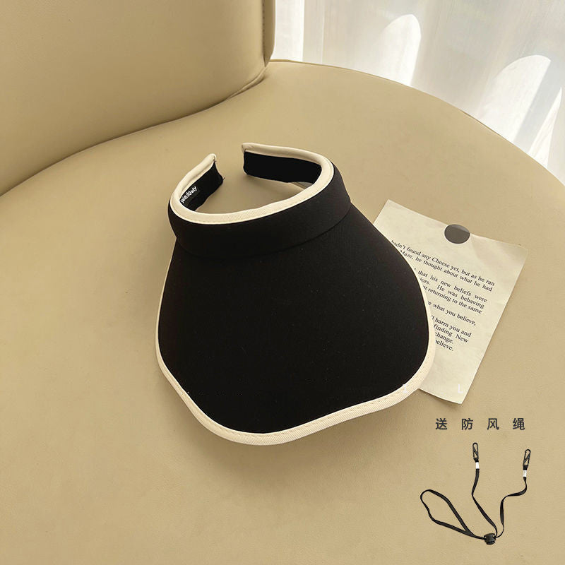 Summere de verano para niños algodón ondulante protector solar vacío