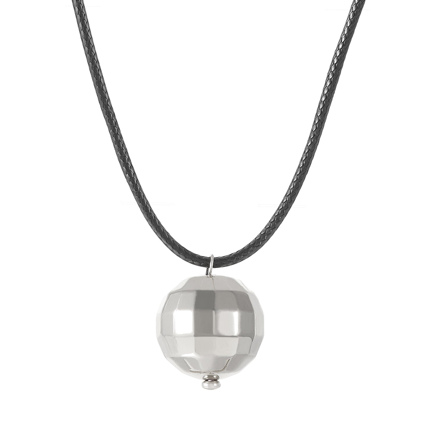 Wholesale Round Earrings Necklace Disco Bracelet Women Set Electroplating Jewelry